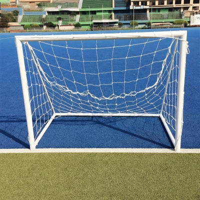 Picture of Football Mini Goal Post - Portable with Net - 1 Pcs - 3 Feet by 4 Feet - White
