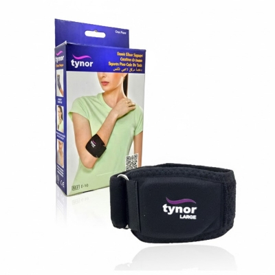 Picture of Tennis Elbow Support - Tynor - 1 Psc - Black