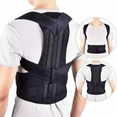 Picture of Adjustable Back Posture Corrector Back Pain Relief Belt Spine Waist Support Correction Straps Posture Belt For Men Women