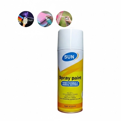 Picture of 400ml - White - Color Spray Paint - Aerosol Spray
