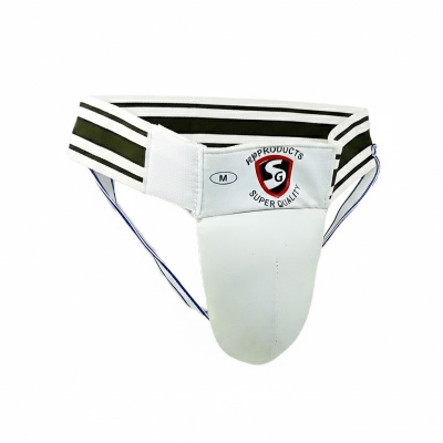 Picture of Cricket Abdominal Guard (SG,SS) - White