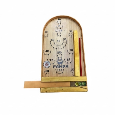 Picture of Bagaduli Board Game - Medium - 17.5 by 9 inch - Gold