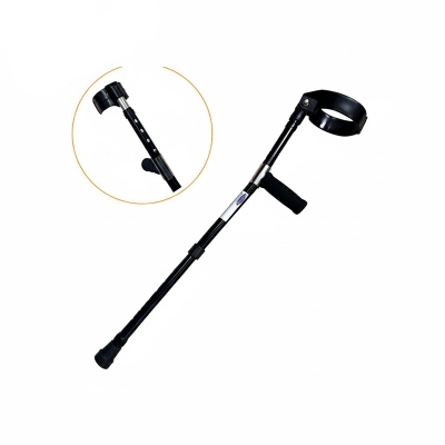 Picture of Elbow Crutch Walking Stick - Full - Black