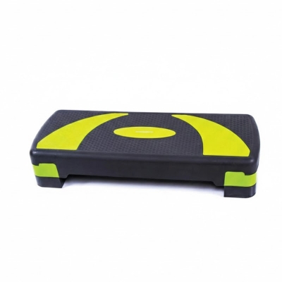 Picture of Adjustable Aerobic Stepper - Yellow Green - Black