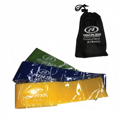 Picture of Resistance Band - 5 Pcs - 1 Pouch - Multicolor