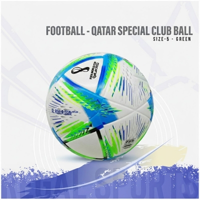 Picture of Football - Qatar Special Club Ball - Size-5 -Green - Green
