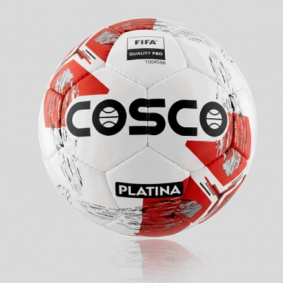 Picture of Football - Cosco Sewing Ball - Official Size 5 - Red - Red