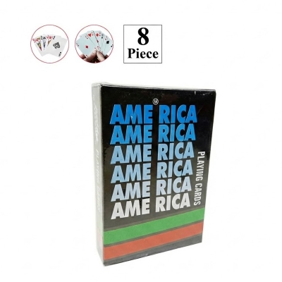 Picture of Card Game (America) For Family Fun!  (Tash Card) - 8 PCS - Paper Card - Multicolor