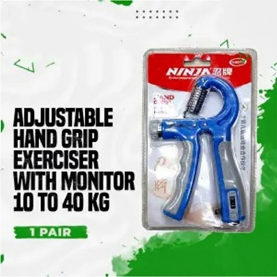 Picture of Adjustable Hand Grip Exerciser with Monitor 10 to 40 kg- Regal Sports - Multicolor