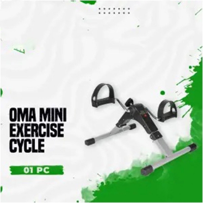 Picture of Mini Exercise Cycle/Portable Folding Arm & Leg Pedal Exerciser With Digital Lcd Display Home Indoor Mini Exercise Bike Resistance Adjustable