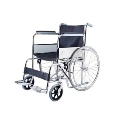 Picture of Wheel Chair KY809 -Black & Silver - Silver
