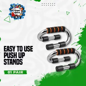 Picture of Push Up Bar - Silver and Black - Multicolor