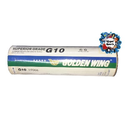 Picture of Badminton Shuttle Cock - Nylon - Superior Grade G10 - 6Pcs - White - White