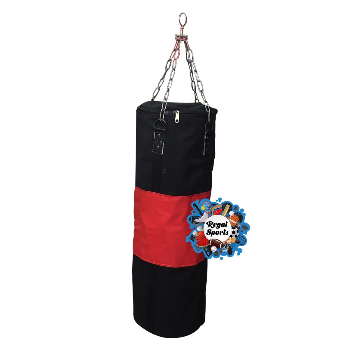 Picture of Boxing Punching Bag - Red and Black - Red and Black