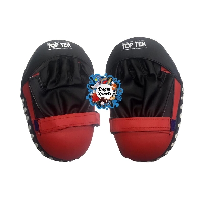 Picture of Multi-Purpose Karate Boxing Mitt Training Focus Punch Pads Gloves Pop - Red