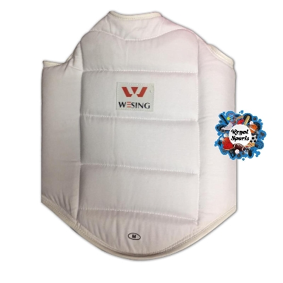 Picture of karate chest protector - White - White