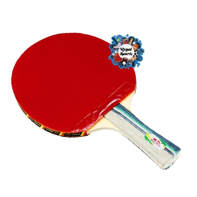 Picture of Table Tennis Bat - Double Fish - 2A-C - 1 Pcs - Red