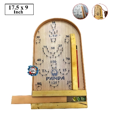 Picture of Bagaduli Board Game - Medium - 17.5 by 9 inch - Gold
