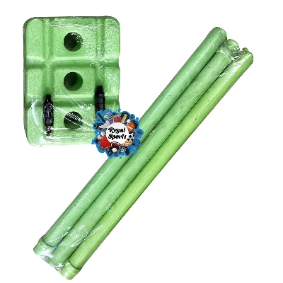 Picture of Plastic Cricket Stumps - 1 Set - Green - Green
