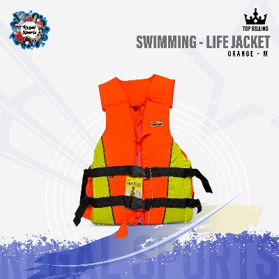 Picture of Swimming - Life Jacket - Orange - M - Orange