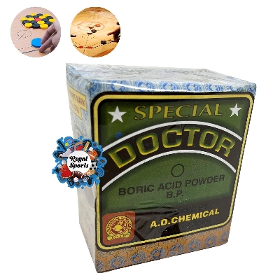 Picture of Carrom Board Boric Powder - Doctor - White