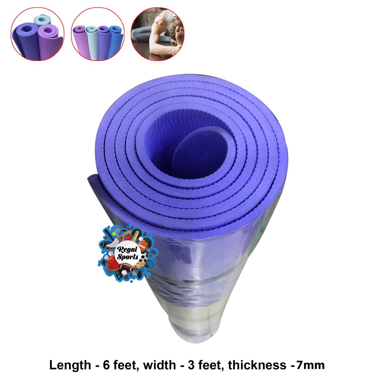 Picture of Mat - Yoga Pati mat - 3 feet x 6 feet - 7mm