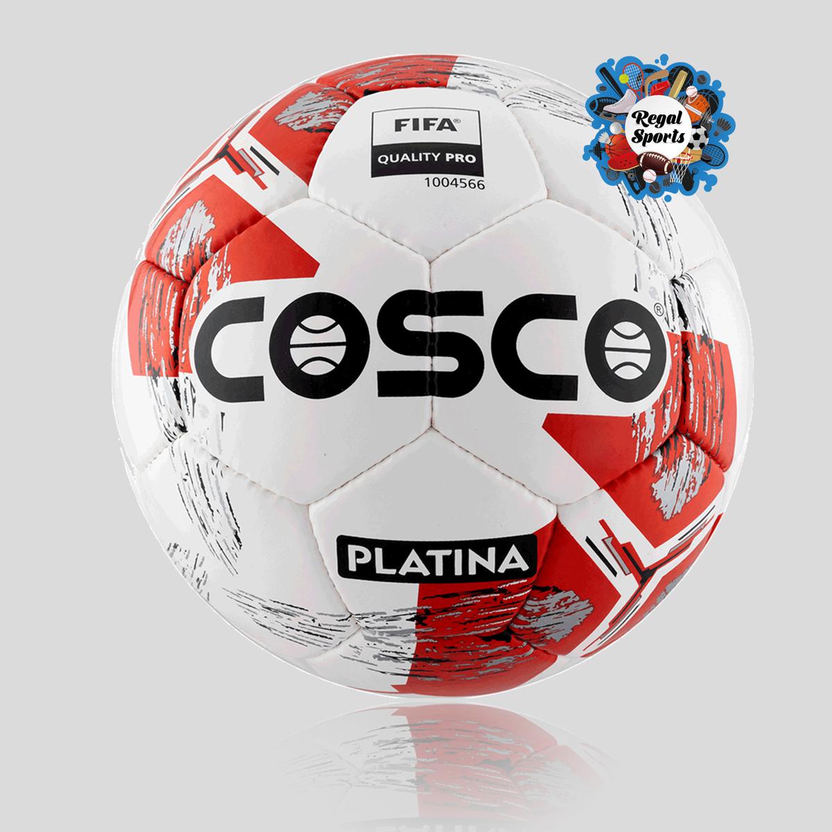 Picture of Football - Cosco Sewing Ball - Official Size 5 - Red - Red