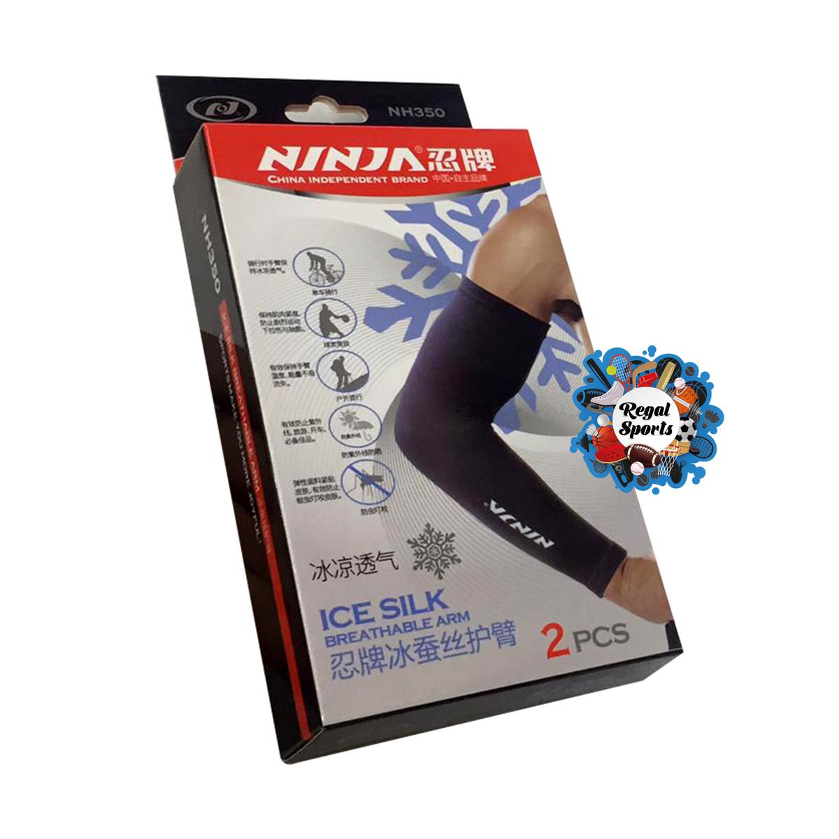 Picture of Elbow Brace/Arm Sleeve - Ninja - NH350 - 2 Pcs - Black