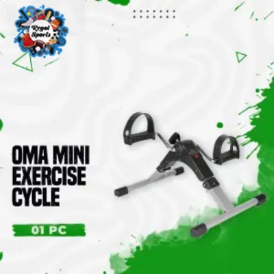 Picture of Mini Exercise Cycle/Portable Folding Arm & Leg Pedal Exerciser With Digital Lcd Display Home Indoor Mini Exercise Bike Resistance Adjustable