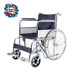 Picture of Wheel Chair KY809 -Black & Silver - Silver