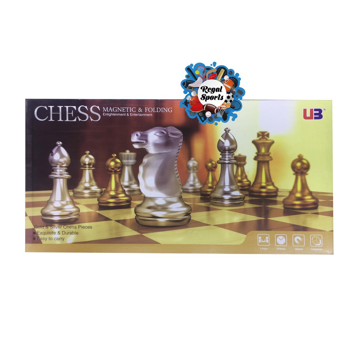 Picture of Chess Board - Magnetic & Folding - 4912-A - 14 inch - Multicolor