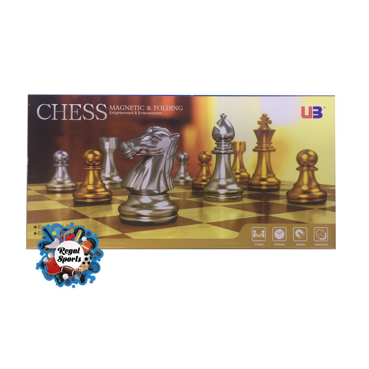 Picture of Chess Board - Magnetic & Folding - 3810-A - 9.8 inch - Multicolor