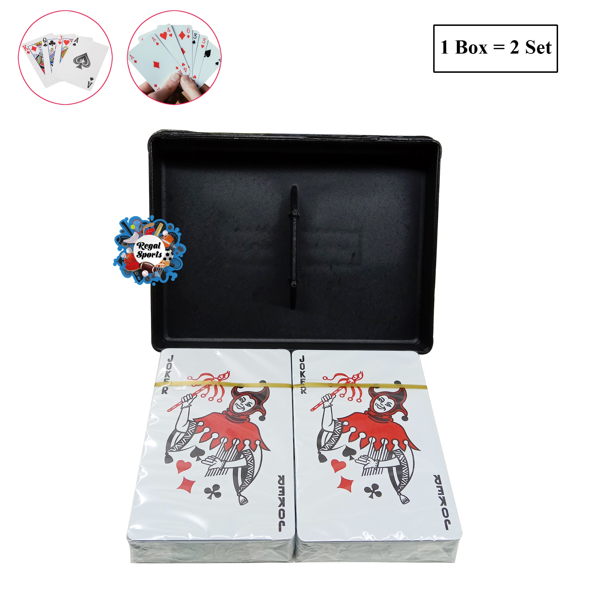 Picture of Card Game (Bonus) For Family Fun! (Tash Card) - 2 PCS - Plastic Card - Multicolor