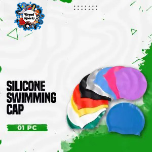 Picture of Silicone swimming cap - 1 Pcs - Regal Sports - Multicolor