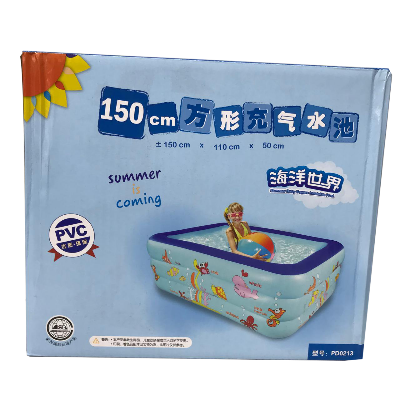 Picture of 150 CM Big Size Swimming Pool - Blue