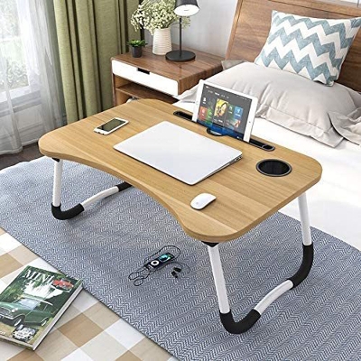 Picture of Folding Desk Home Computer Stand Laptop Desk Laptop Table