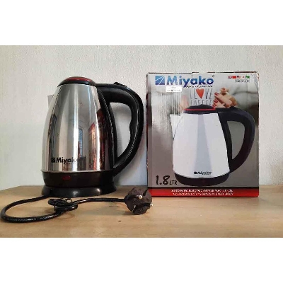 Picture of Miyako Electric Kettle Automatic Mjk-18 Ibl 1.8 Ltr - Electric Kettle ( Silver )