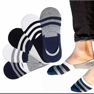Picture of 03 Pair Premium Quality Brand Loafer Socks for Men ( Multicolor )