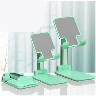 Picture of Foldable FOLDING DESKTOP PHONE STAND Mobile Phone Holder Stand ( BLACK ) ( Green )