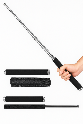 Picture of Metal Lathi 26 Inch – Security Guard Baton for Home & Personal Protection ( Multicolor )