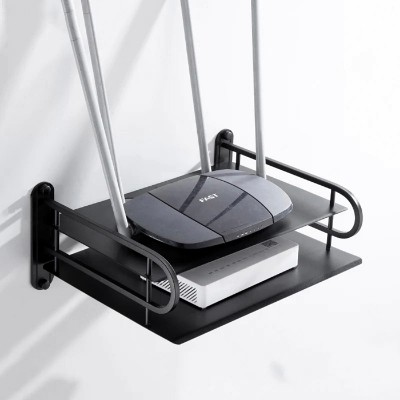 Picture of Multi Layer Wall Mount Router Stand ( Black )