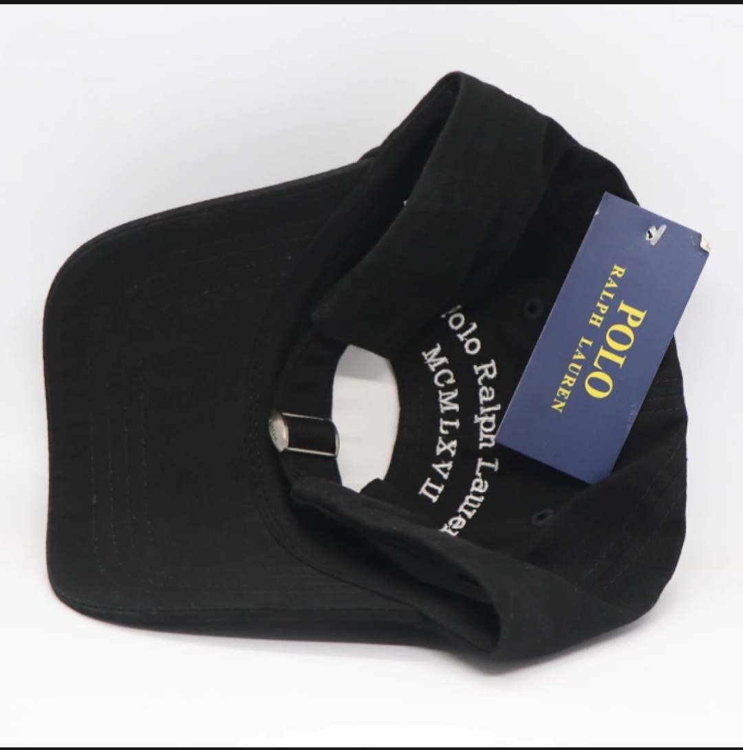 Picture of Navy Blue Us Polo Curved Cap for Men - Cap For Men - Cap - Winter Cap - Cap For Men ( Black )