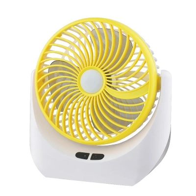 Picture of JY SUPER 1880 Rechargeable Portable USB Fan with LED Light ( Multicolor )