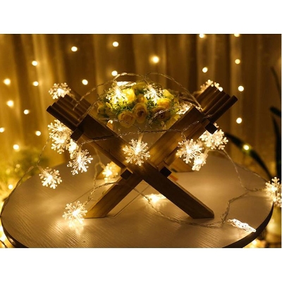 Picture of Snowflakes String Led Light For Decoration,1.5 Meter - Light Decoration