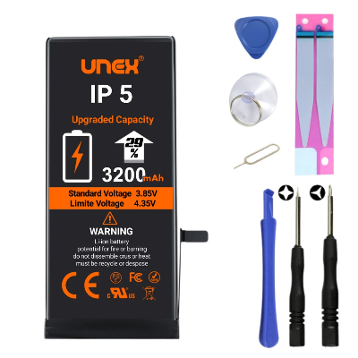 Picture of IPHONE 5G Battery Replacement for iphone 5G High Capacity Li-ion Polymer Battery Long lasting Backup.