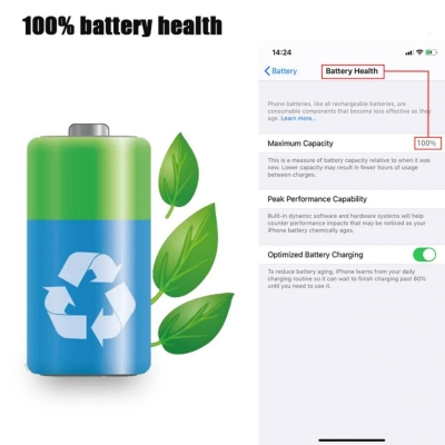 Picture of IPHONE 5G Battery Replacement for iphone 5G High Capacity Li-ion Polymer Battery Long lasting Backup.