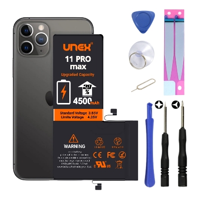 Picture of IPHONE 11 Pro Max Battery Replacement for iphone 11 Pro Max High Capacity Li-ion Polymer Battery Long lasting Backup.