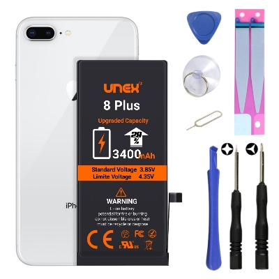 Picture of IPHONE 8 Plus Battery Replacement for iphone 8 Plus High Capacity Li-ion Polymer Battery Long lasting Backup.