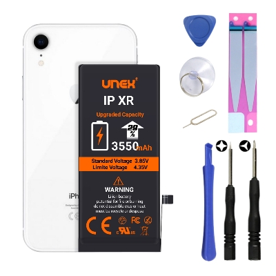 Picture of IPHONE XR Battery Replacement for iphone XR High Capacity Li-ion Polymer Battery Long lasting Backup.