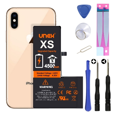 Picture of IPHONE XS Battery Replacement for iphone XS High Capacity Li-ion Polymer Battery Long lasting Backup.